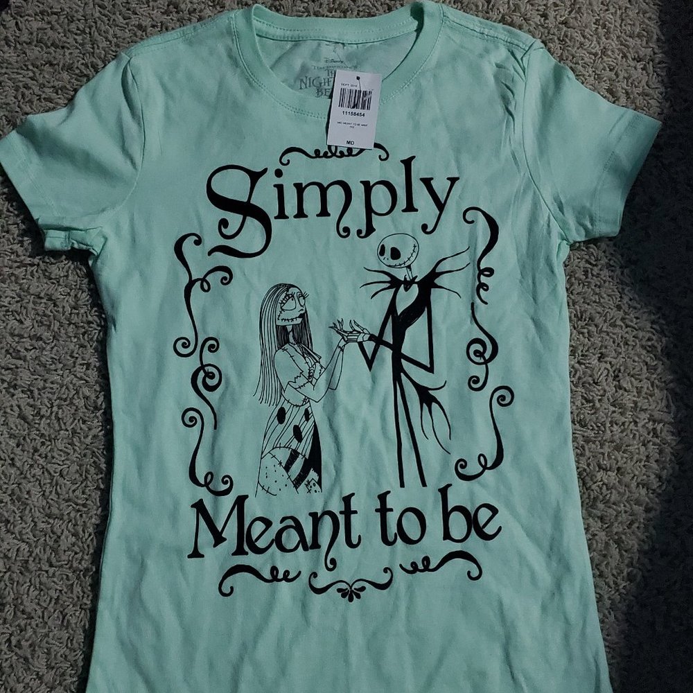 Nightmare Before Christmas MINT SHIRT